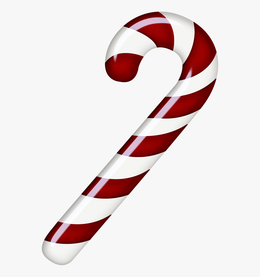 Candy Cane, Transparent Clipart