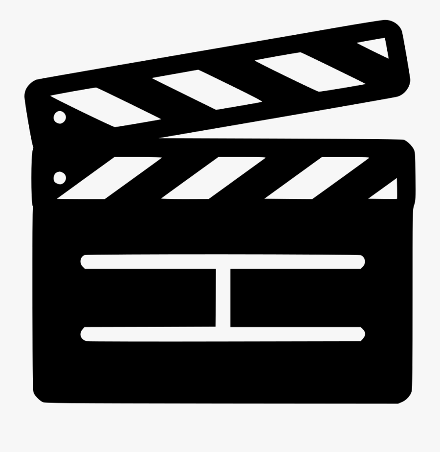 Cinema Clipart Film Slate - Film Slate Icon Png , Free Transparent