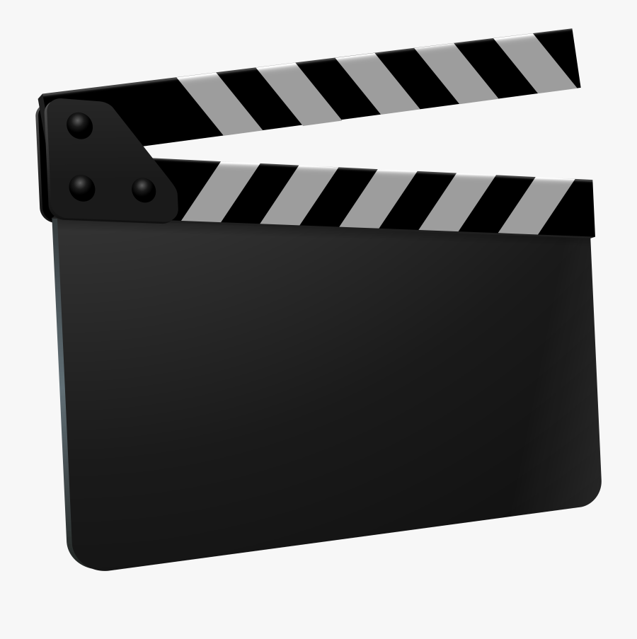 Movie Clapper Clipart, Transparent Clipart