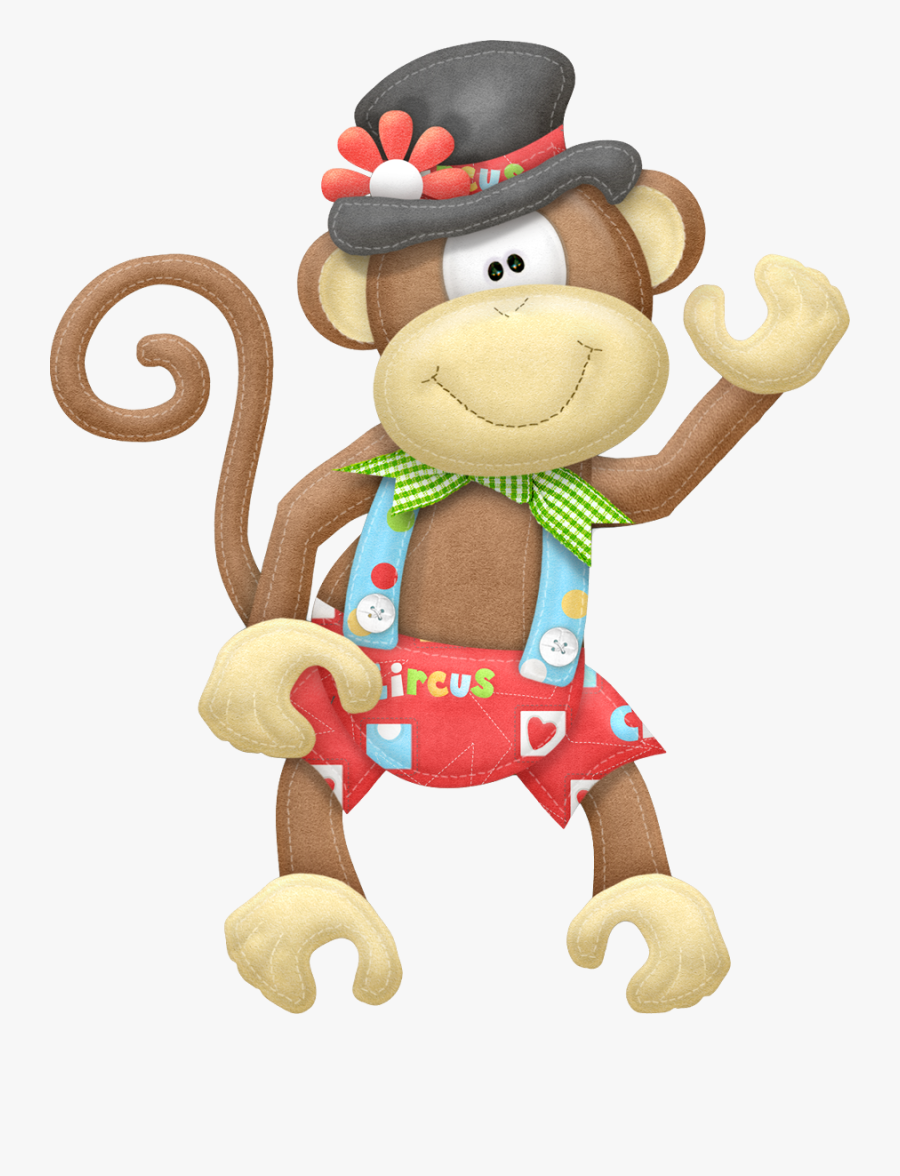 Monkey Circus Clipart, Transparent Clipart