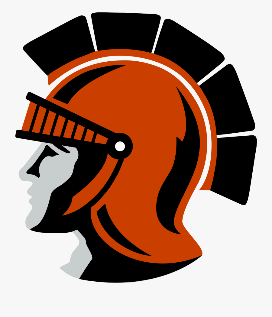 Transparent Trojan Helmet Clipart - Pleasantville High School Trojans, Transparent Clipart