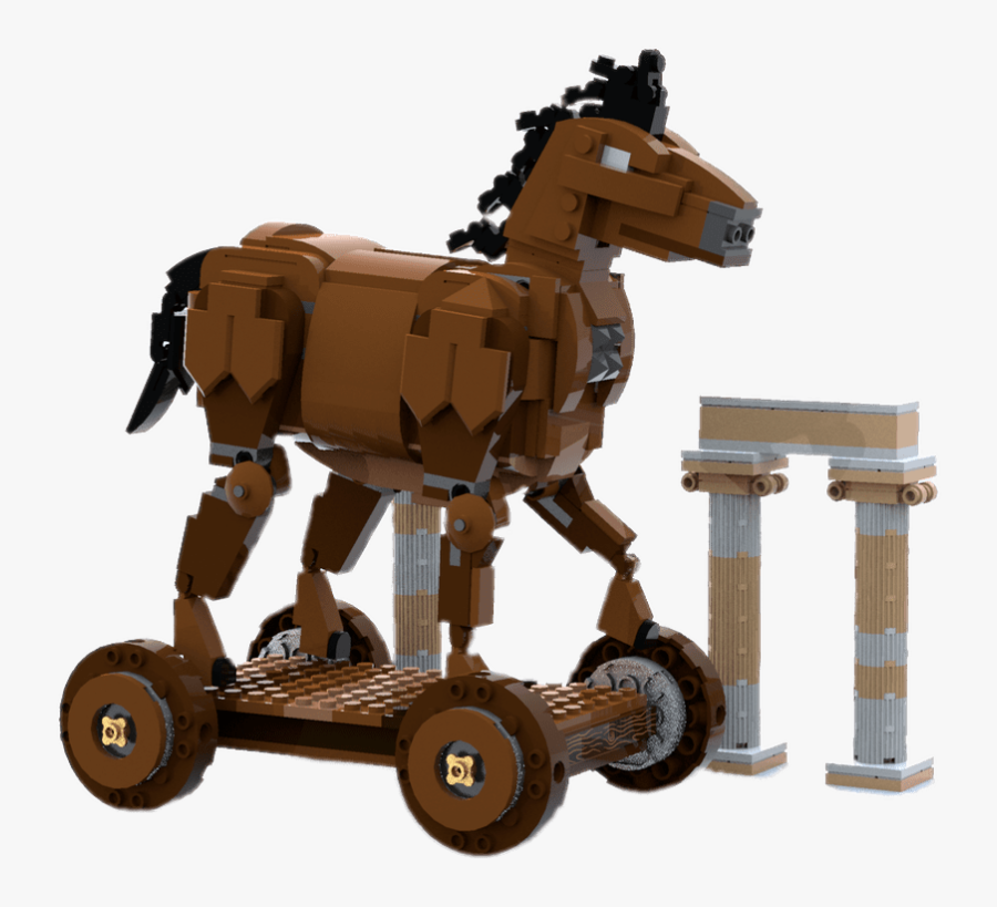 Lego Trojan Horse, Transparent Clipart