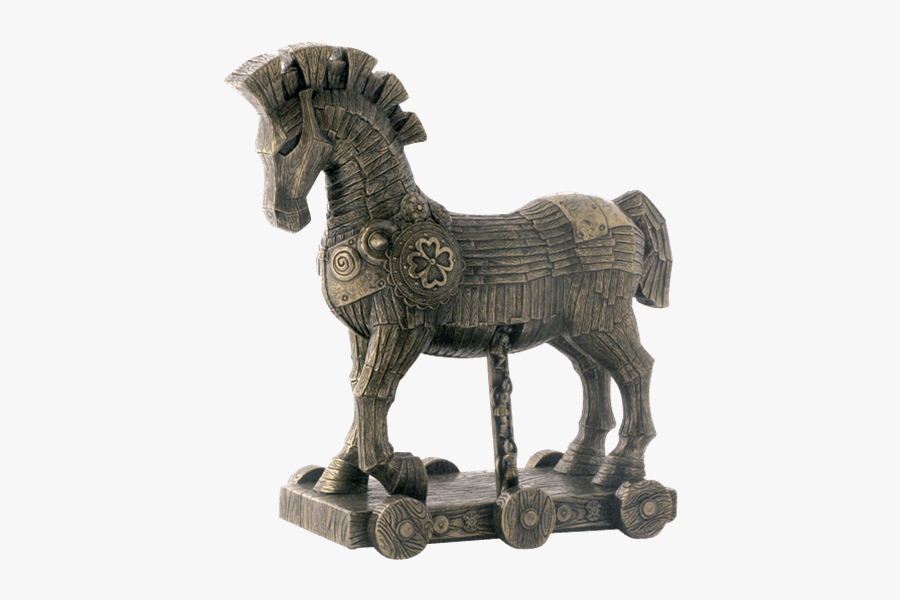 Trojan Horse Statue - Trojan Horse New Green Deal Socialism, Transparent Clipart