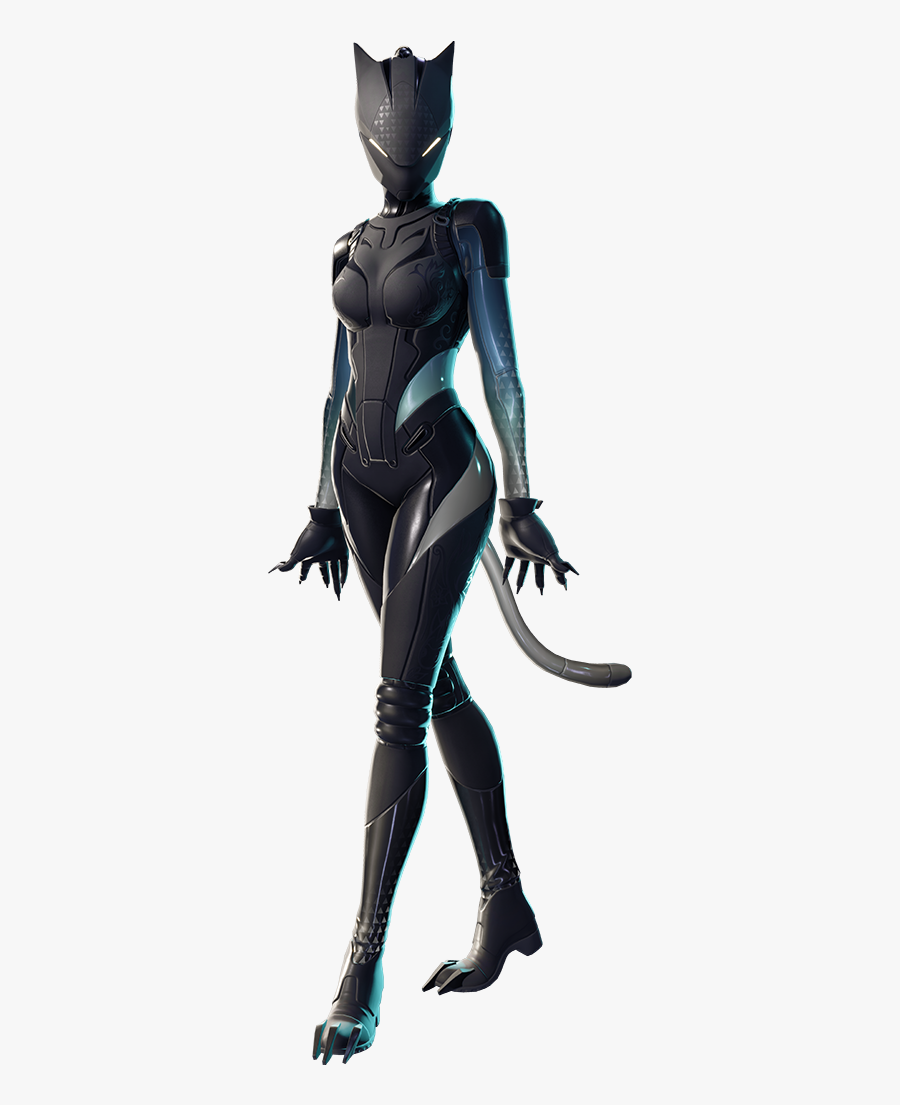 Transparent Lynx Clipart - Fortnite Lynx Black Skin , Free Transparent