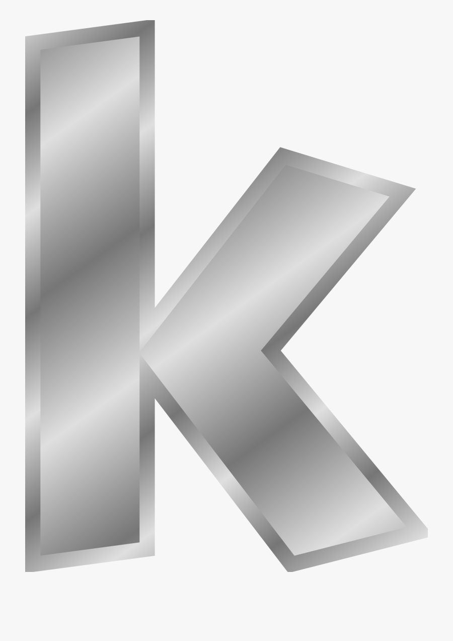 Line Png Letter K - Small Letter K Clipart, Transparent Clipart