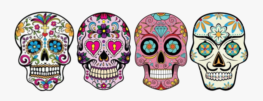 Clip Art Skulls The Day Of - Eco Itaka Glamping, Transparent Clipart