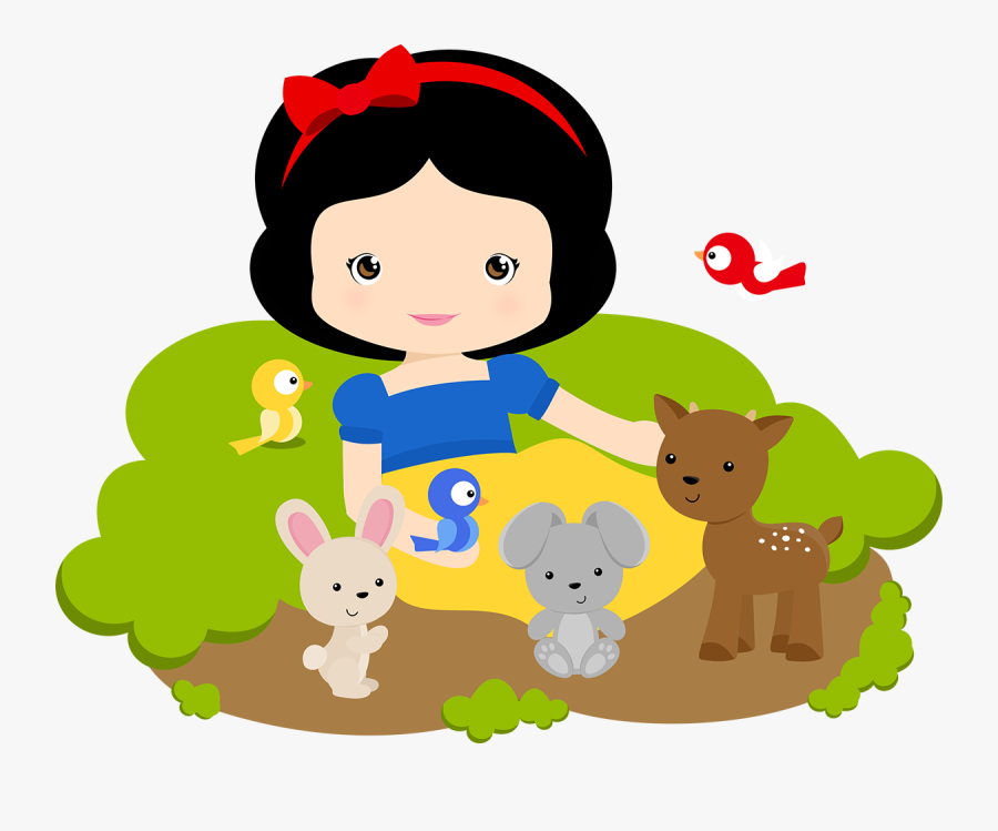 Branca De Neve Grafos - Branca De Neve Cute Png, Transparent Clipart