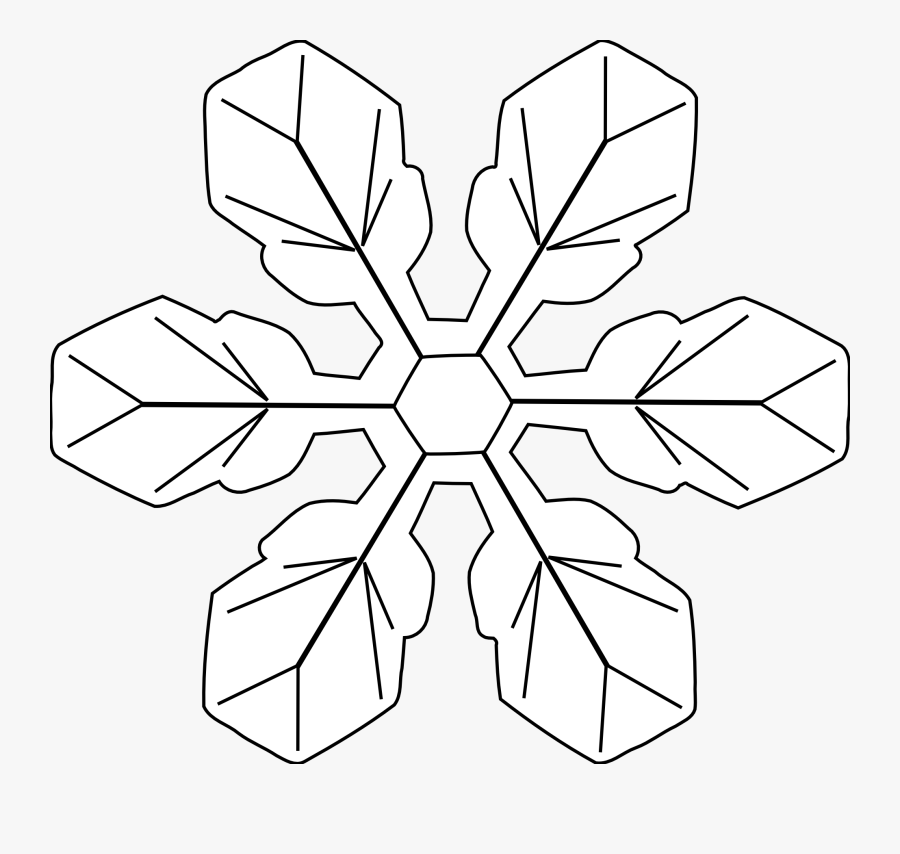 White - Snowflake - Clipart - Png - Illustration, Transparent Clipart
