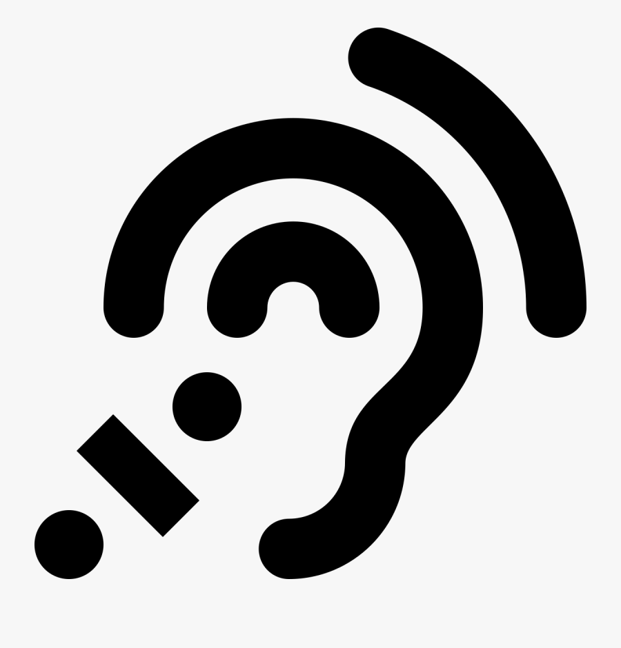 Font Awesome 5 Solid Assistive Listening Systems - Assisted Listening Icon Icon, Transparent Clipart