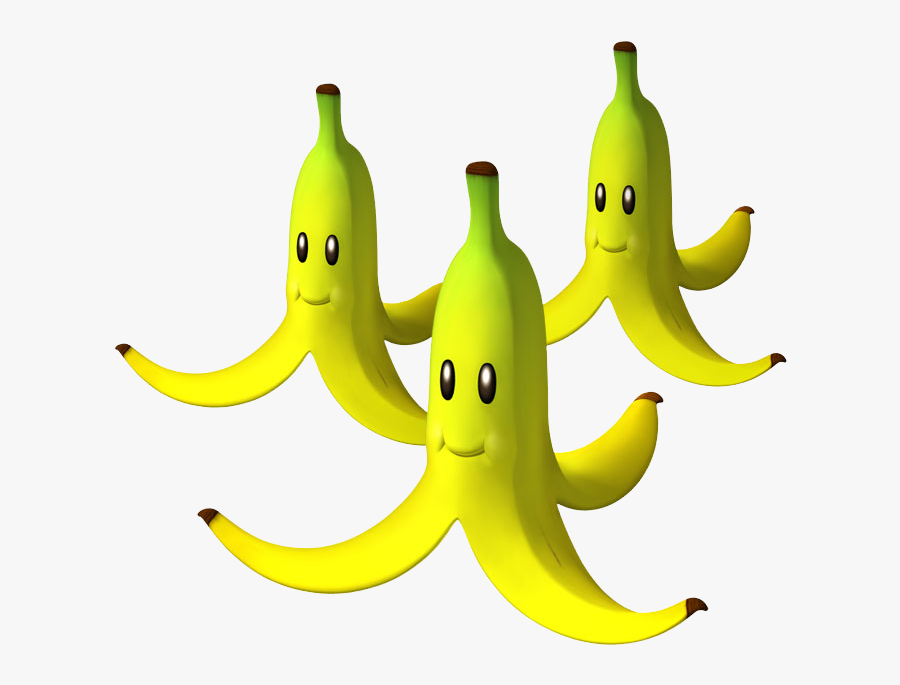 9 Uncommon Uses For Banana Peels - Mario Kart Banana Peel, Transparent Clipart