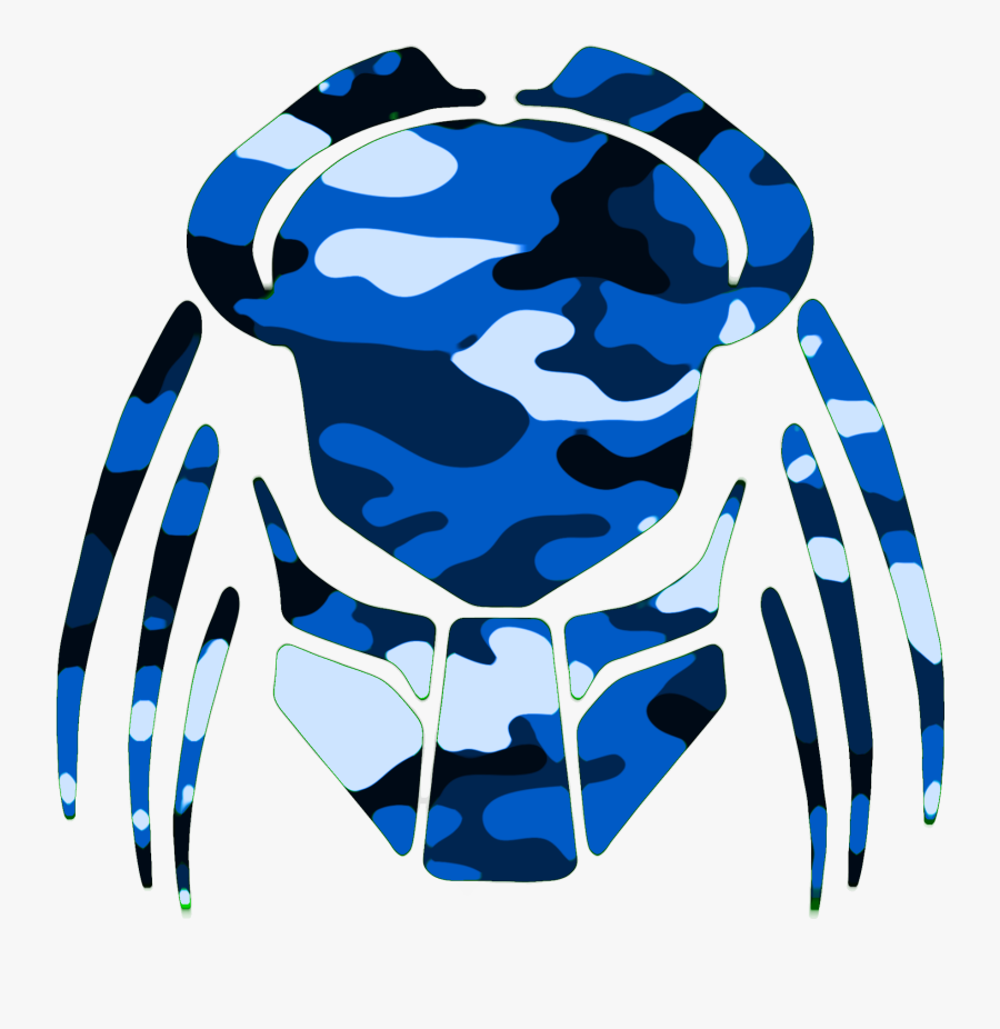Transparent Camouflage Png - Predator Png, Transparent Clipart
