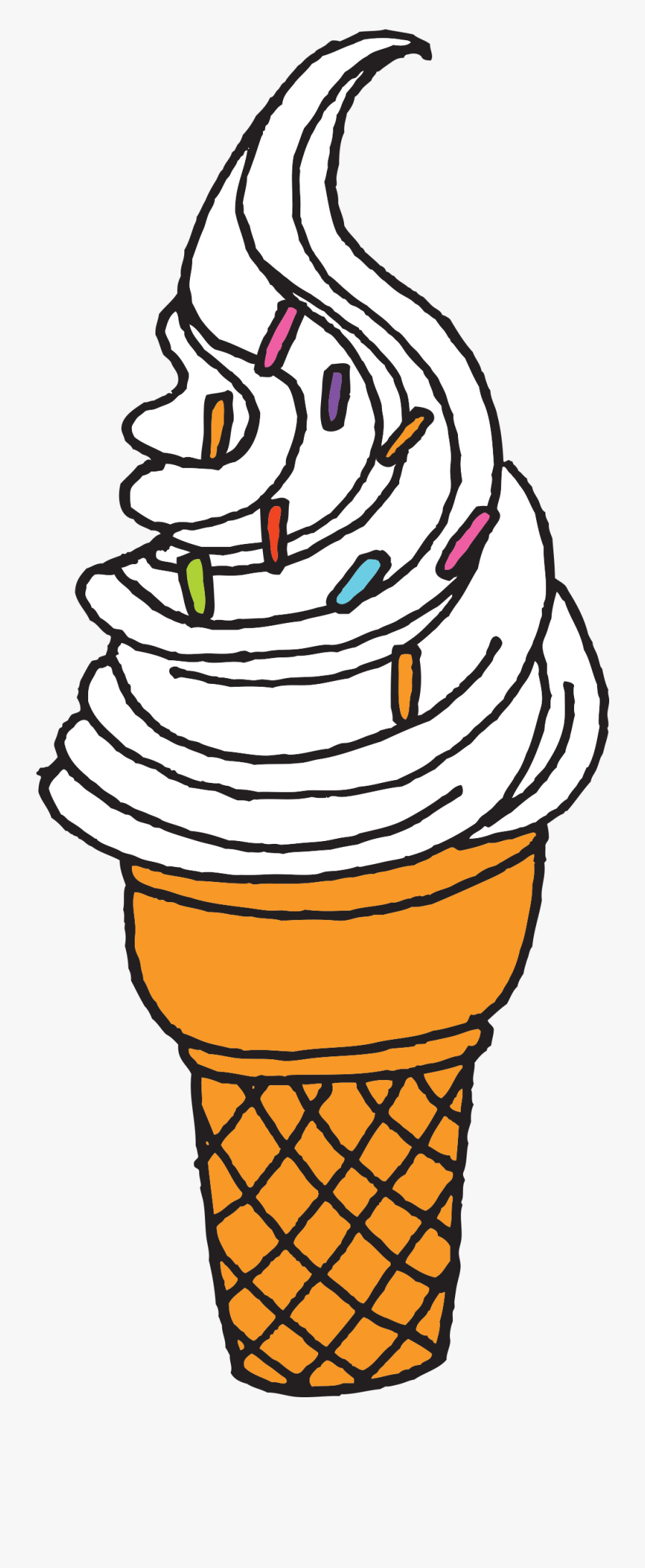 Ice Cream Drawing Png, Transparent Clipart