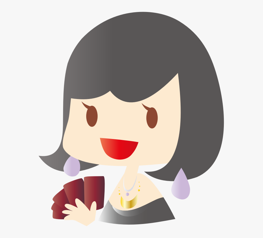 Card Girl - Tarot, Transparent Clipart