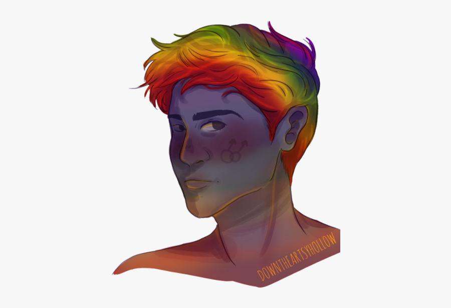 Lgbt Tumblr Aesthetic 90"s Bisexual Pansexual Homosexua - Gay Pride, Transparent Clipart