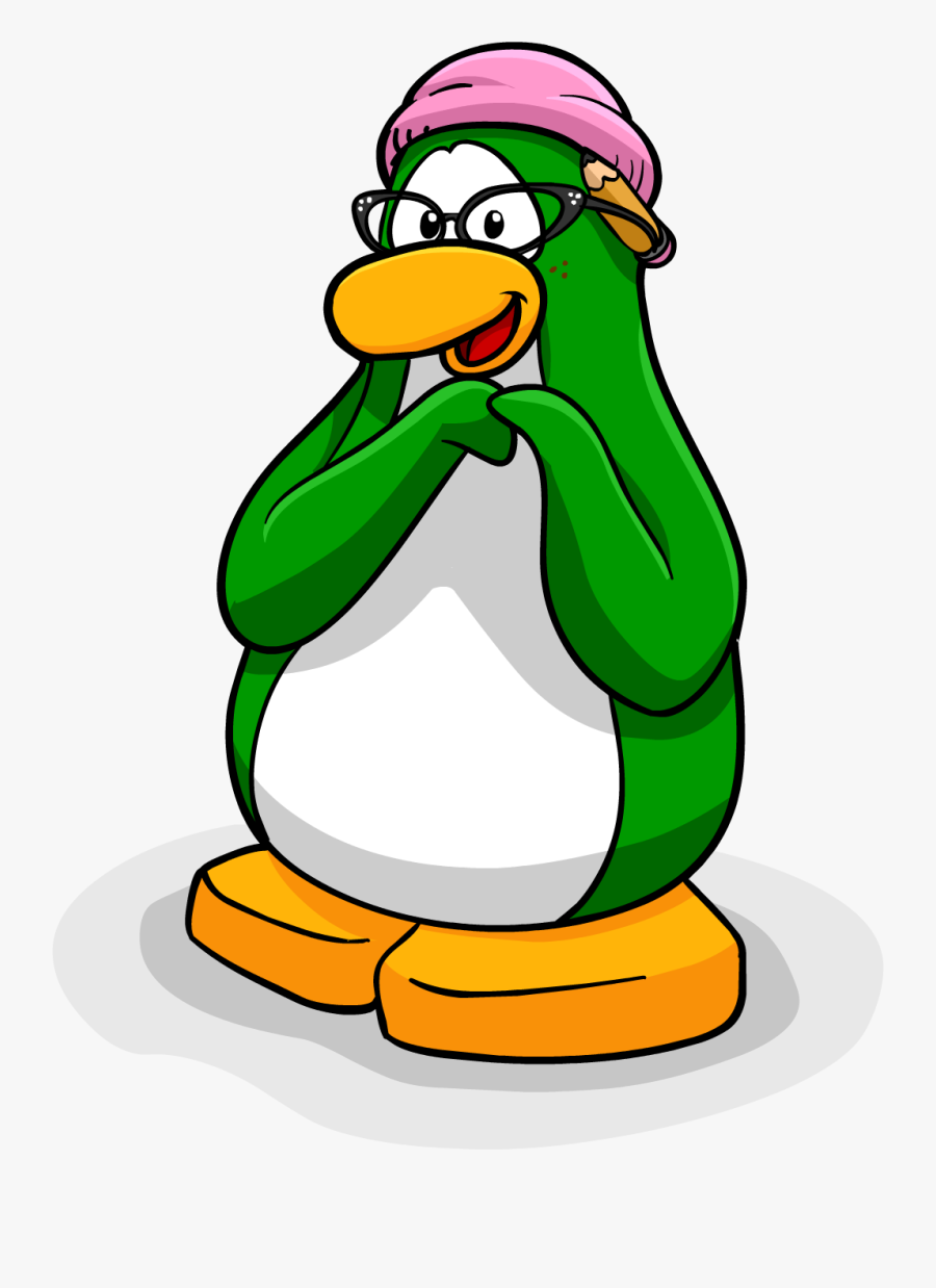 Aunt Arctic Pose - Club Penguin Transparent Background, Transparent Clipart