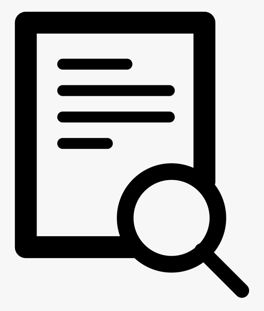 Transparent Search Icon Clipart - File Search Icon Png, Transparent Clipart