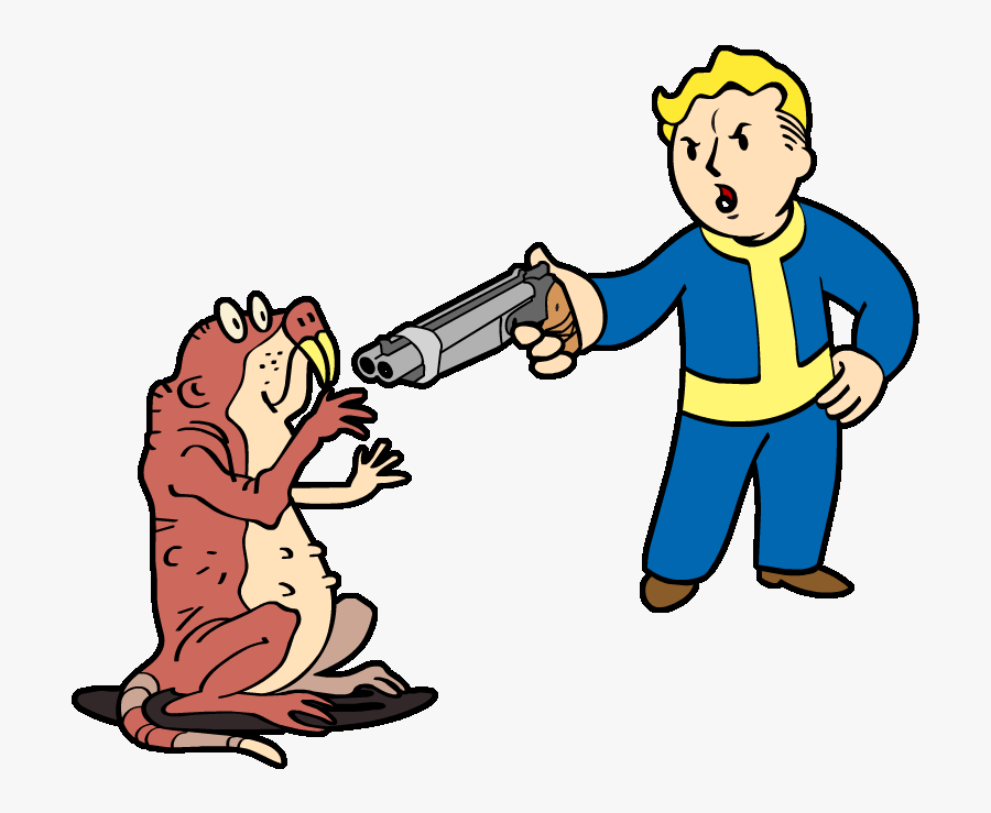 Nukapedia The Vault - Vault Boy Png, Transparent Clipart