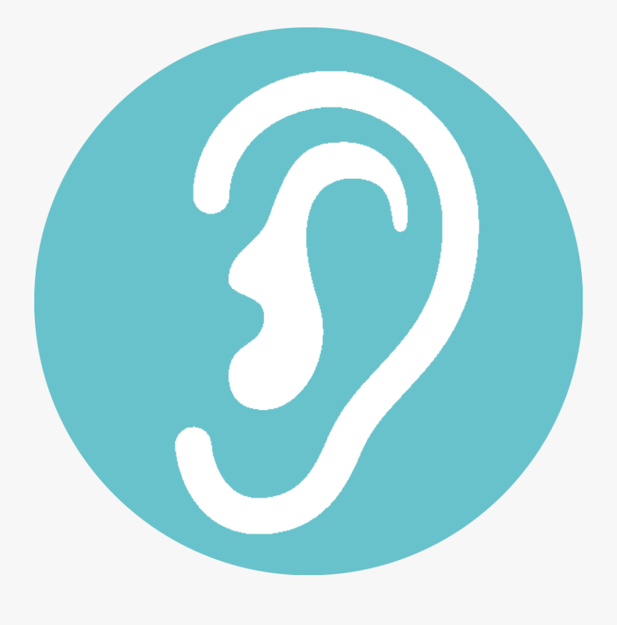 Listening - Circle - Listening Icon Png Transparent, Transparent Clipart