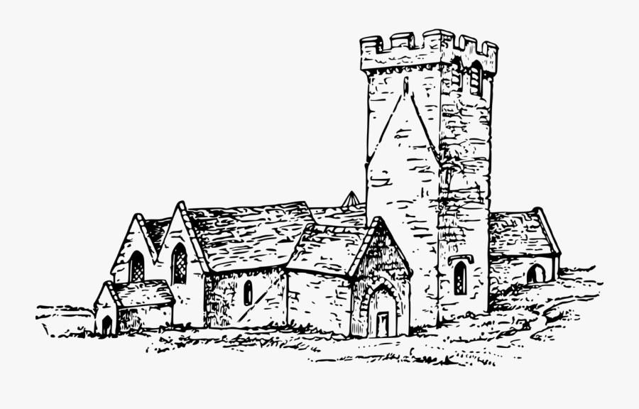Line Art,elevation,area - Church Of England Clipart, Transparent Clipart