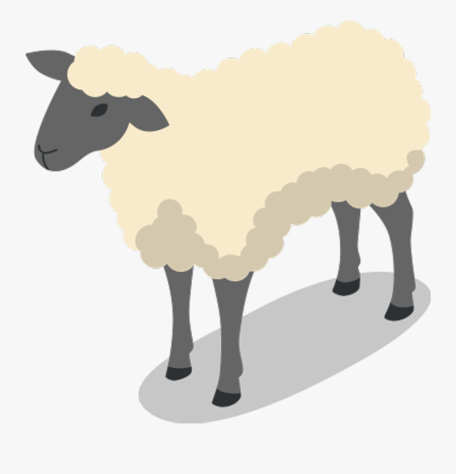 Sheep Animal Farm Clipart , Png Download - Sheep Farm Animal Clipart, Transparent Clipart