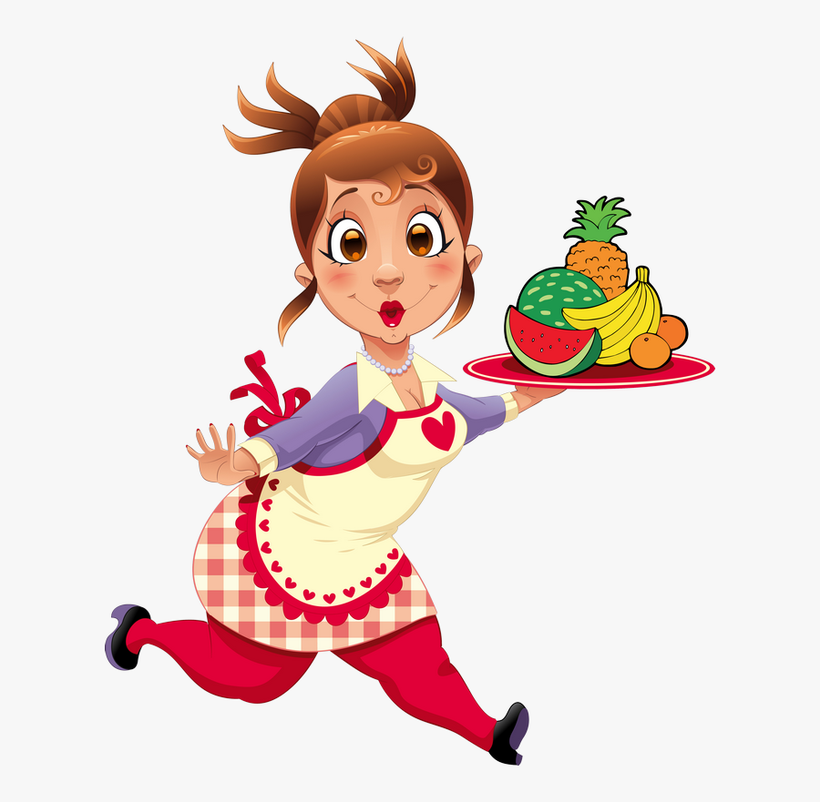 Cocineras En Caricatura, Transparent Clipart