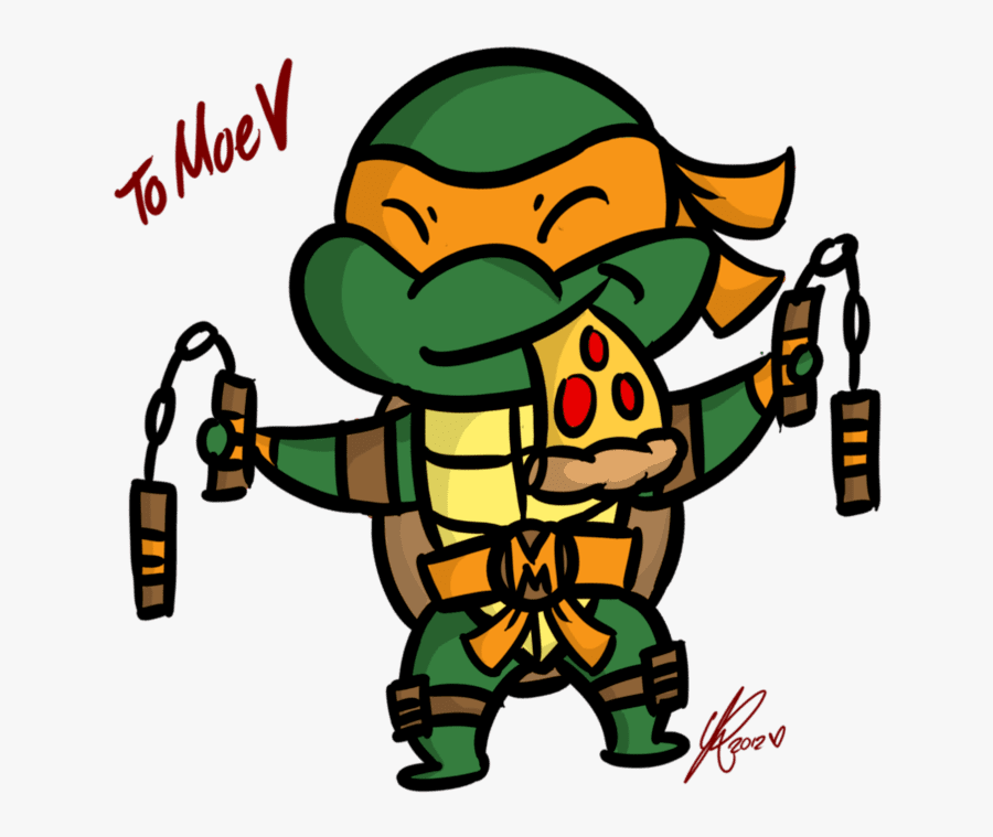 Transparent Ninja Turtle Shell Clipart - Teenage Mutant Ninja Turtles Michelangelo Drawing, Transparent Clipart