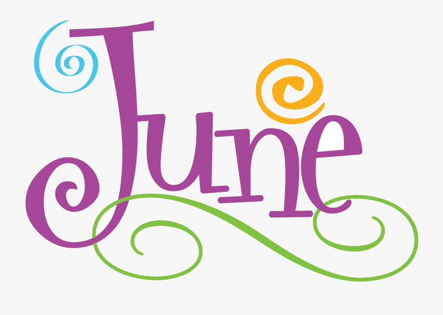 June Hello Clipart On Transparent Png - Happy New Month Of June, Transparent Clipart