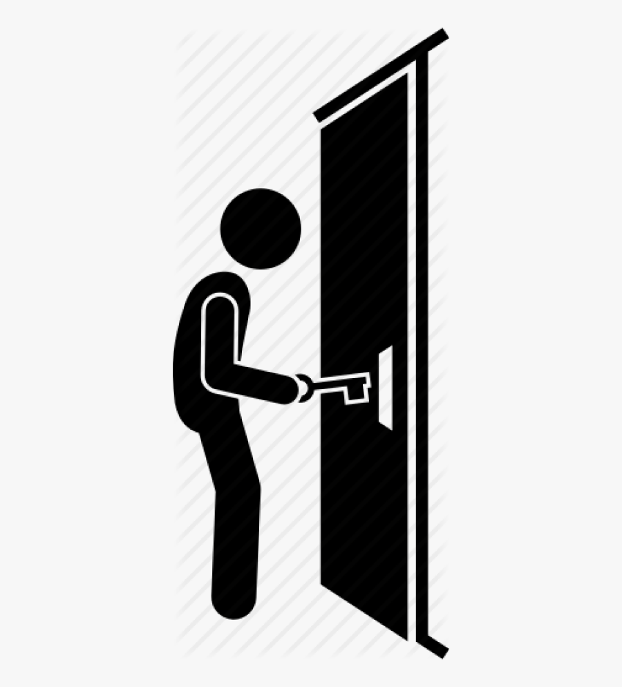 Door Locked Icon Transparent, Transparent Clipart