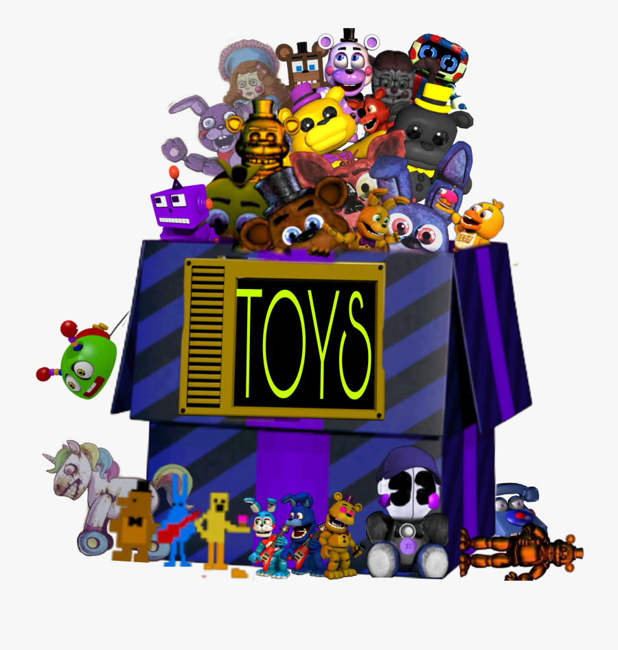Toy Box - Cartoon, Transparent Clipart