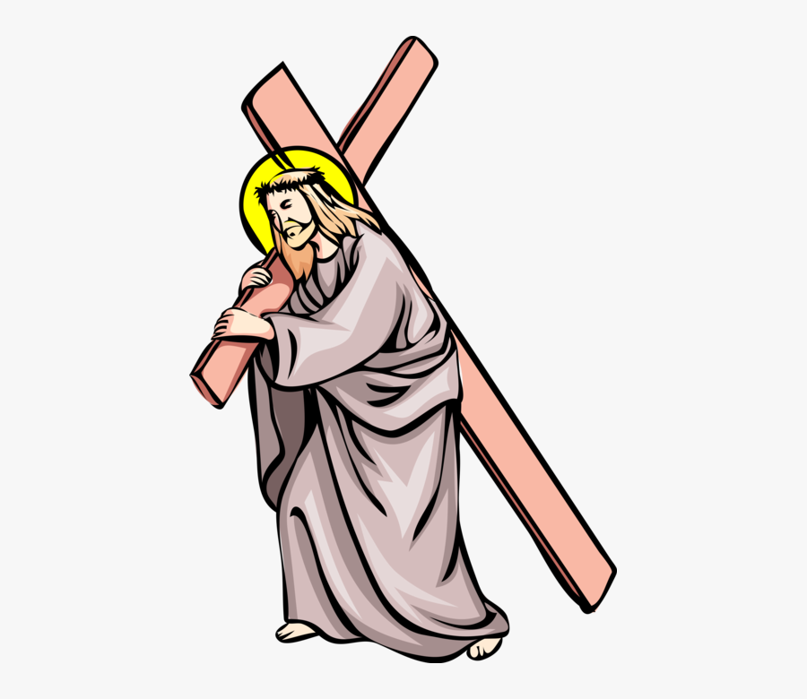 Transparent Crucifixion Of Jesus Clipart - Jesus Carries Cross Clipart, Transparent Clipart