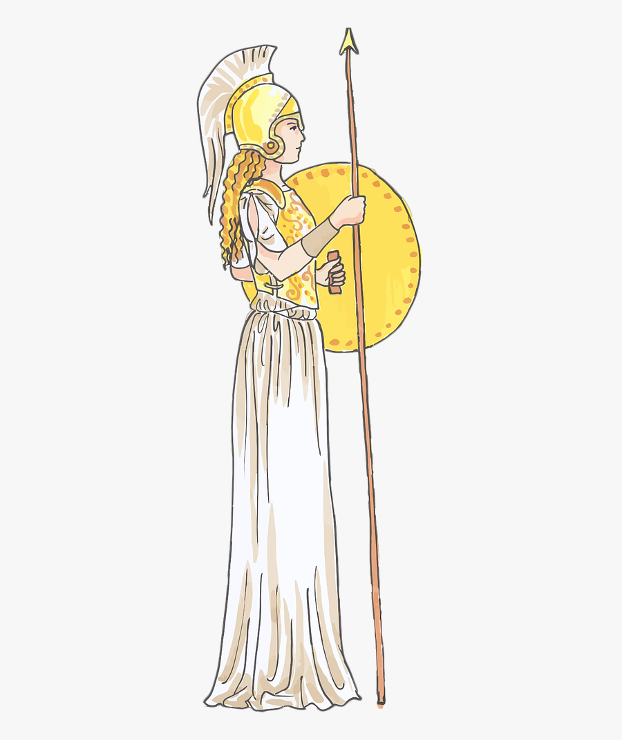 Drawing Of Greek Mythology Artemis, Transparent Clipart