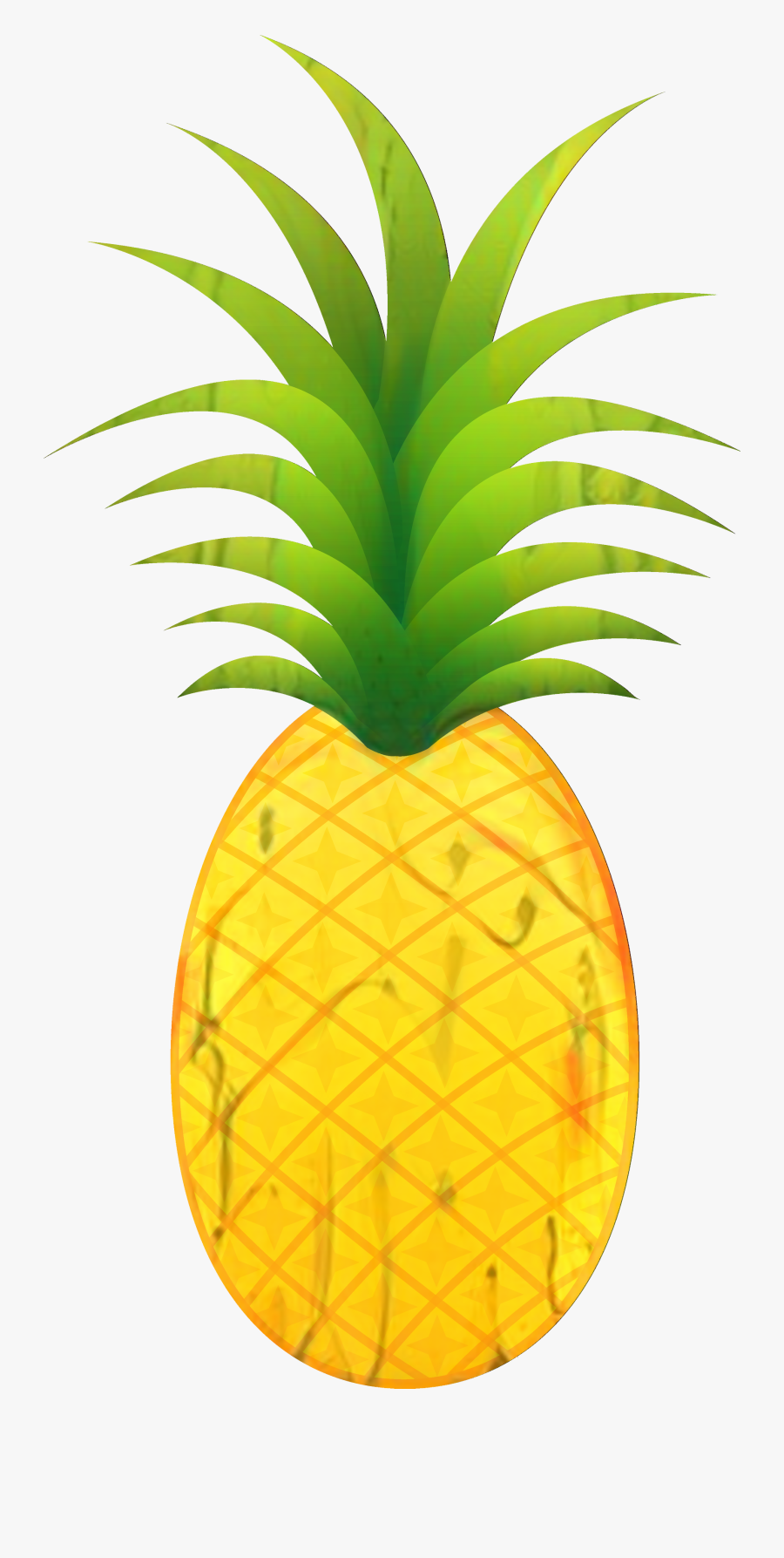 Pineapple Clip Art Portable Network Graphics Image - Transparent Pineapple Clipart, Transparent Clipart
