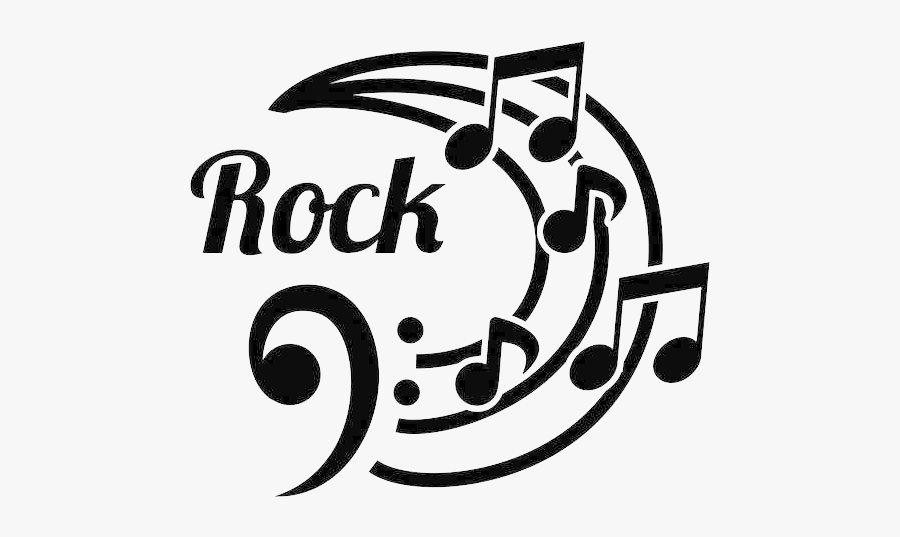 Rock Music Png Notas Musicales Rock Free Transparent Clipart