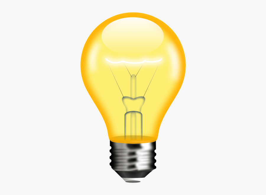 Light Bulb Button Png, Transparent Clipart