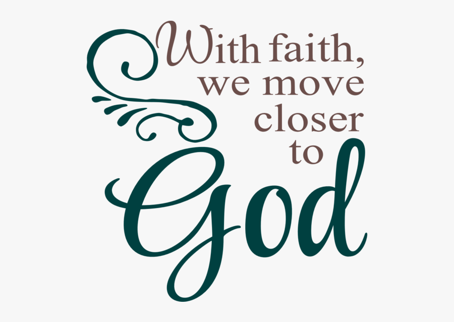 Move Closer To God - Allah's Plan Is Perfect, Transparent Clipart