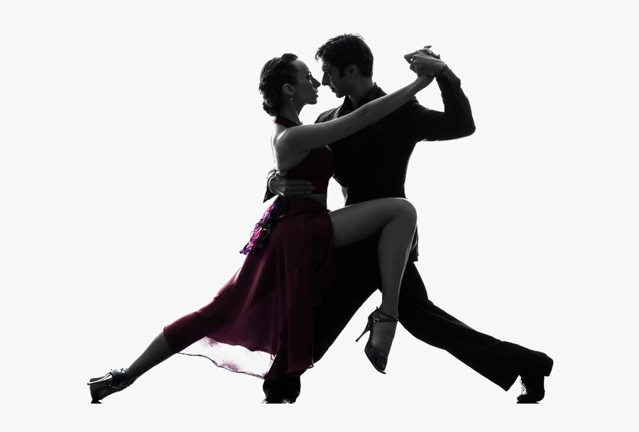 Transparent Ballroom Dancing Clipart - Argentine Tango Dance Tango, Transparent Clipart