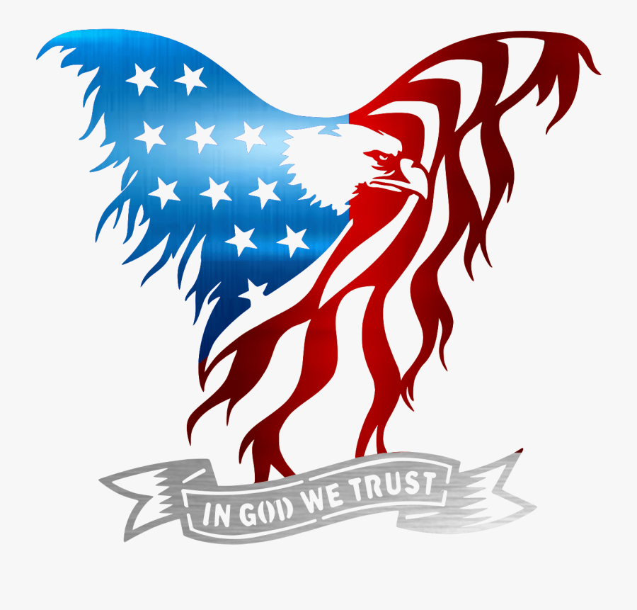 American Flag Eagle Vector , Free Transparent Clipart - ClipartKey