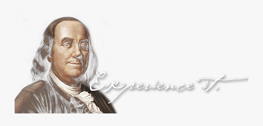 An Image Of Benjamin Franklin - Transparent Ben Franklin Png, Transparent Clipart