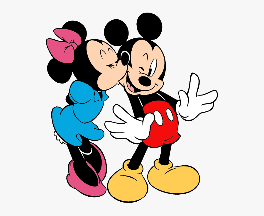 Minnie Kiss Mickey Png , Free Transparent Clipart - ClipartKey