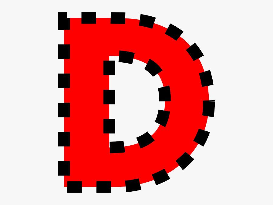 Letter D Transparent Background, Transparent Clipart