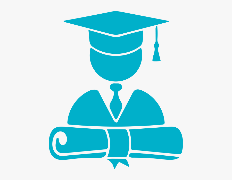 Transparent High School Graduate Clipart - Transparent Background Education Logo, Transparent Clipart