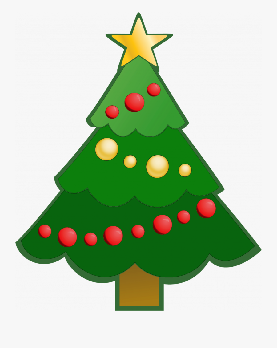 Clipart Simple Christmas Tree, Transparent Clipart