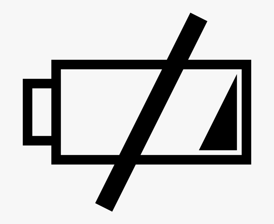 Low Battery Icon 3 - Battery About To Die Meme, Transparent Clipart