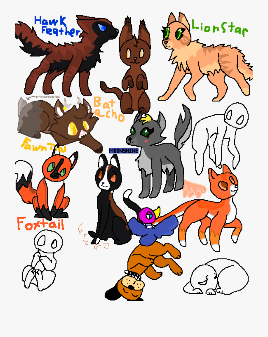 Duck Hunt Duo - Warrior Cat Oc, Transparent Clipart