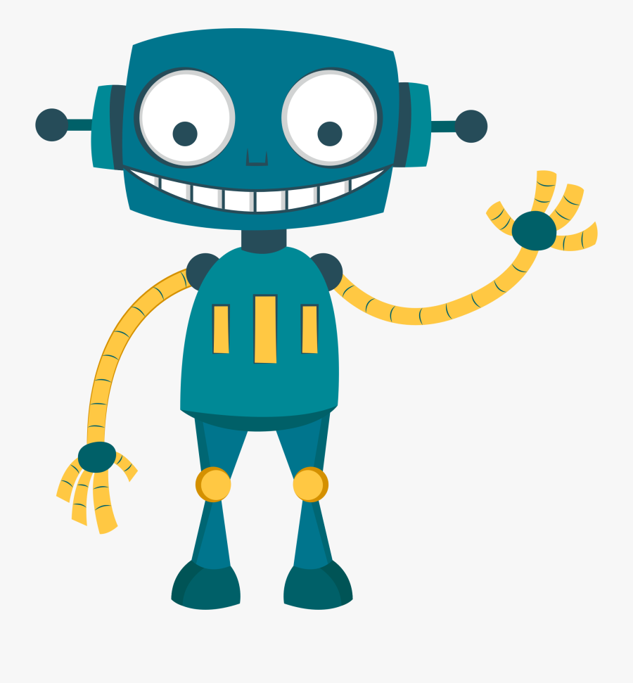 Robot Cartoon Png, Transparent Clipart