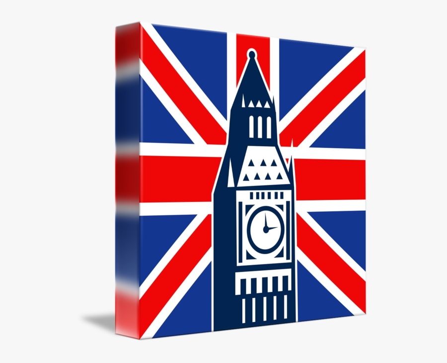Big Ben Union Jack - England Flag Big Ben, Transparent Clipart