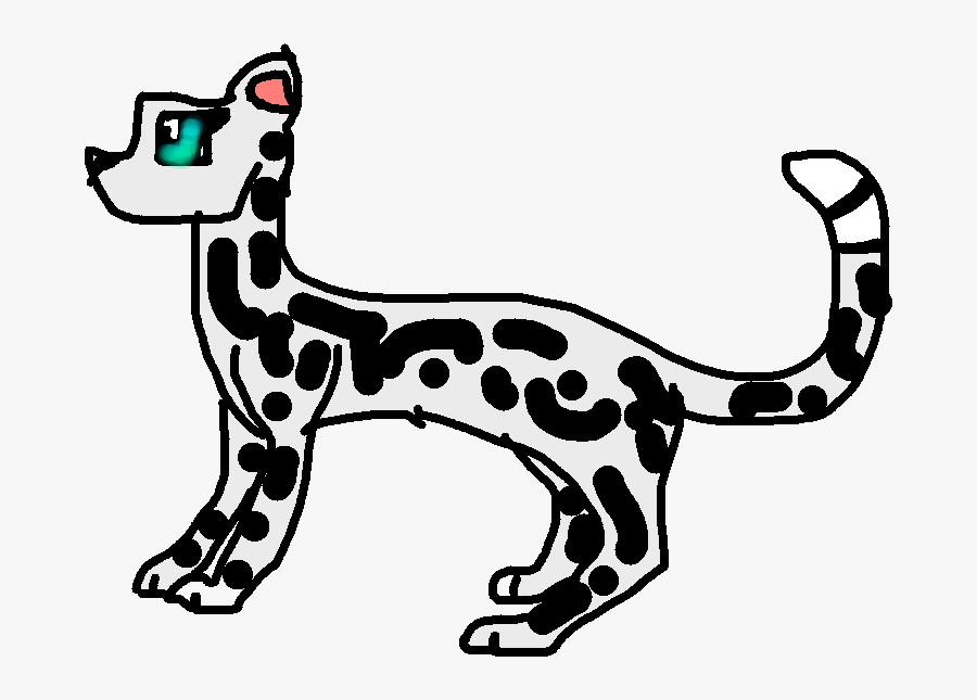 Make Your Own Snow Leopard, Transparent Clipart