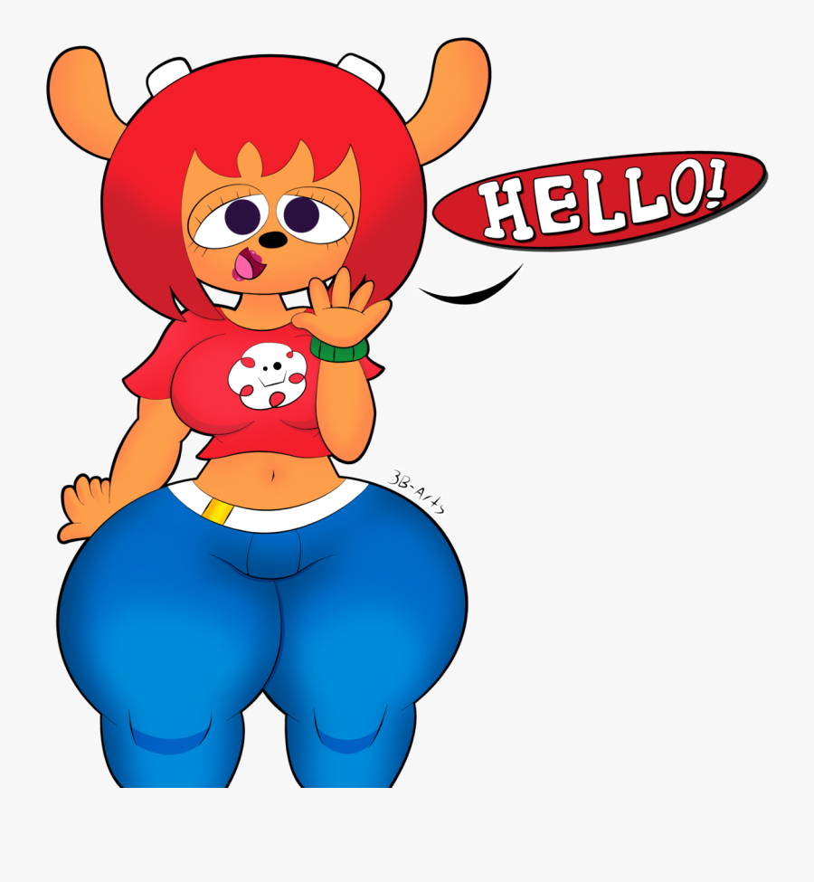 Ignore The Name On The Side I Posted This On The Parappa - Cartoon, Transparent Clipart