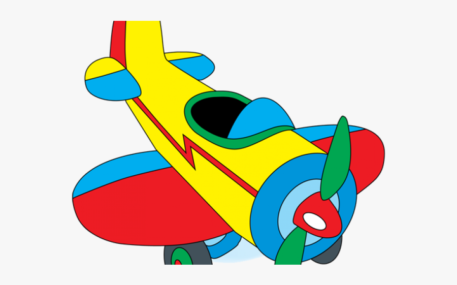 Toy Car Clipart - Airplane Landing Cartoon Clipart, Transparent Clipart