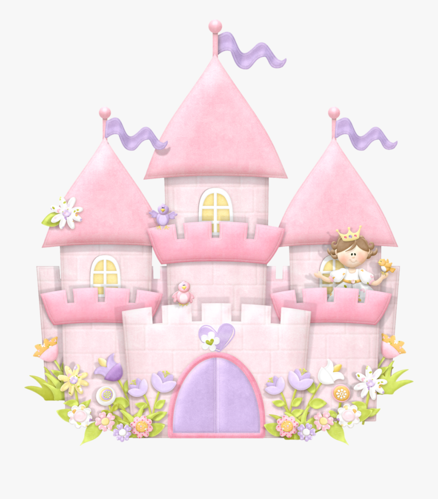 Fairytale Clipart 3d Castle - Princess Castle Cartoon, Transparent Clipart